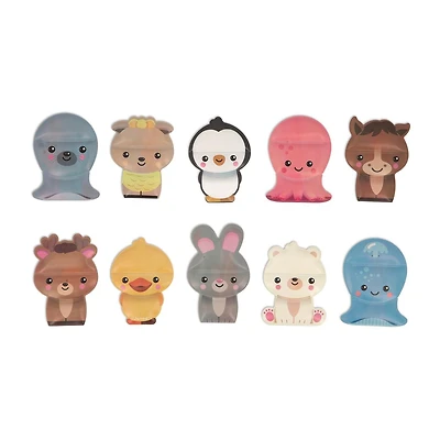 Janod Mix and Match Animaux pour le bain - 30 pièces - Pour les enfants à partir de 2 ans