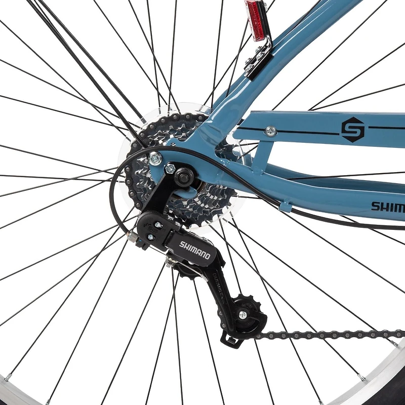 Huffy 27.5” Sienna Men's Bike, Stone Blue