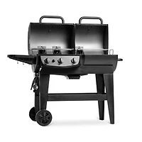 Barbecue et fumoir au charbon de bois et au gaz Dual Fuel Pro™ de Char-Griller