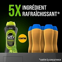 Perles de rehausseur de parfum pour lessive Downy Unstopables, parfum Paradis, perles pour la lessive pour protéger contre les odeurs, perles rehausse-parfum Downy, rehausseurs de parfum pour lessive 680G