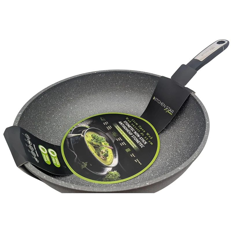 Kitchen Star 32 CM WOK 32 CM Wok antiadhésif