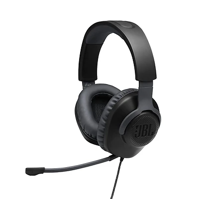 JBL Quantum 100 Casque gaming filaire circum-aural avec micro amovible