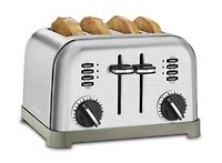 Cuisinart Metal Classic 4-Slice Toaster, Two control panels