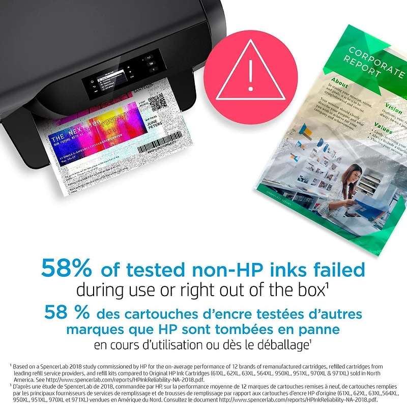 HP 63XL Black High Yield Original Ink Cartridge (F6U64AN), Black