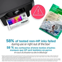 HP 63XL Black High Yield Original Ink Cartridge (F6U64AN), Black