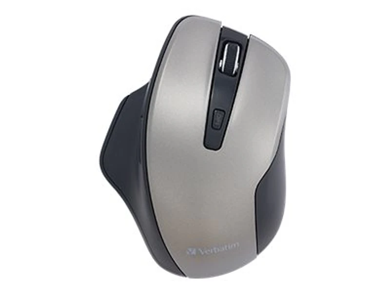 Verbatim Silent Wireless Blue LED Mouse (Graphite) 70242