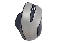 Verbatim Silent Wireless Blue LED Mouse (Graphite) 70242