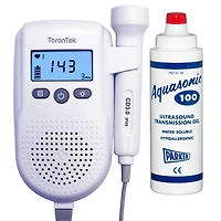 Torontek R88 moniteur fœtal avec un tube de gel de 250 ml