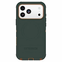 OtterBox Étui Defender Pro MagSafe avec Contrôle de la Caméra Coopersmith (Vert) pour iPhone 17 Pro