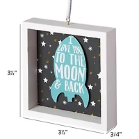 Holiday Time Love You To The Moon Ornament