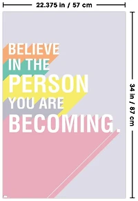 Jenny Redman - Believe Wall Poster, 22.375" x 34"