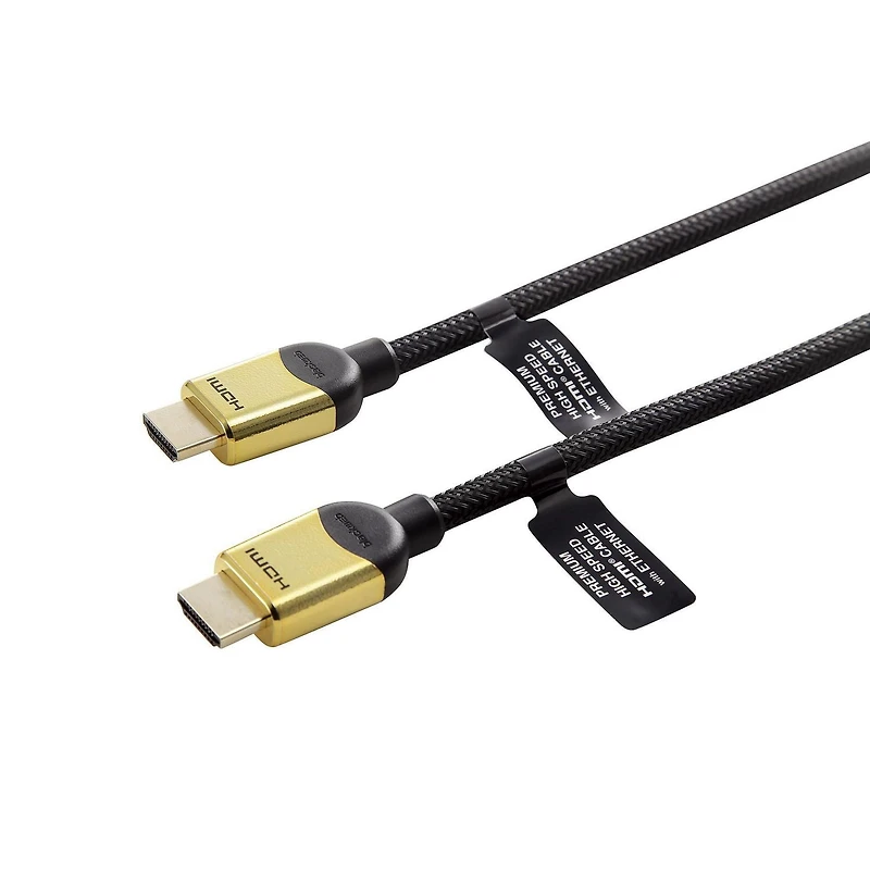 Câble HDMI Premium 4K de 1,8 m (6 pi) blackweb (Noir)