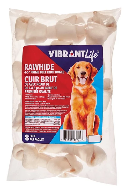 Vibrant Life Rawhide Knot Bone