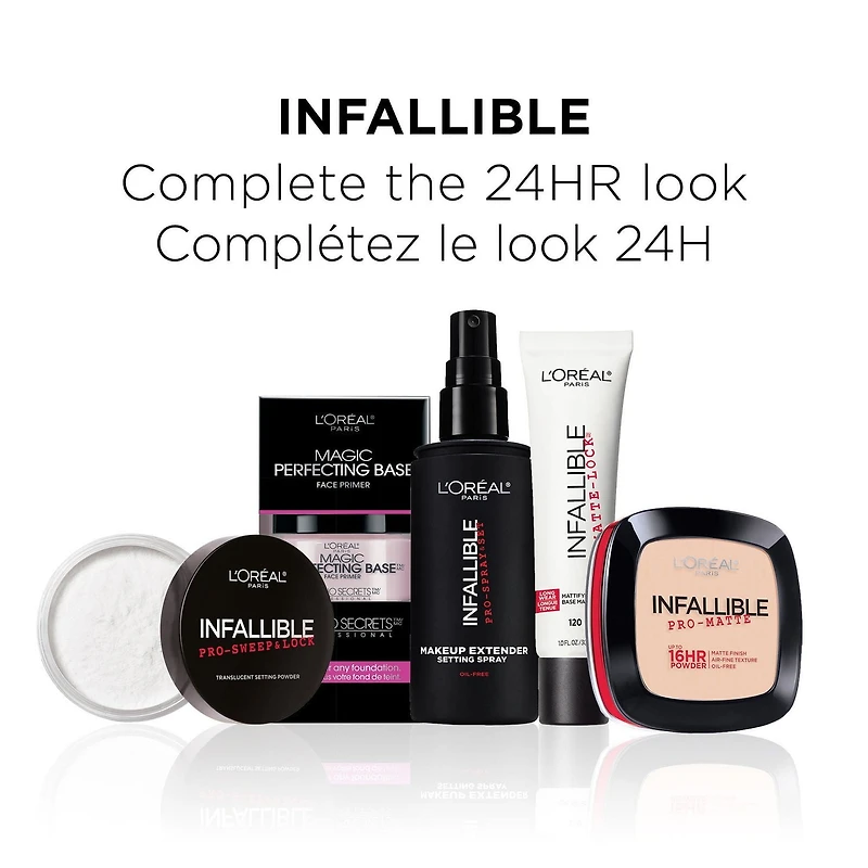 L'Oréal Paris Pro- Matte Foundation| Oil-Free, Lightweight, Longwear Face Makeup Up to 24hr| Classic Ivory, 30  ML, 30  ML