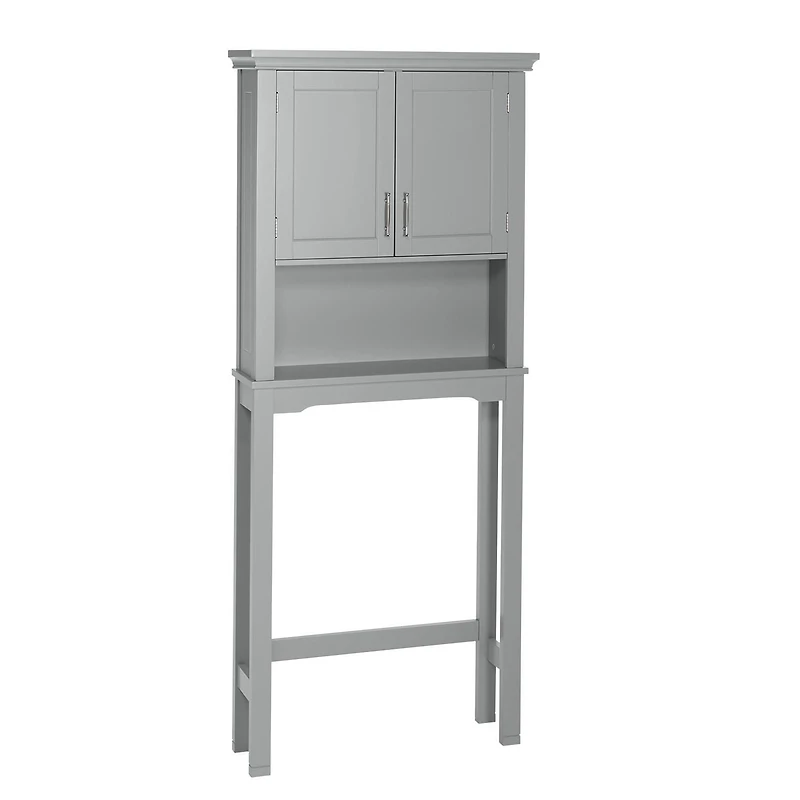 RiverRidge® Home Somerset Collection 27.3-inch W x 64.2-inch H x 7.87-inch D Spacesaver in Gray
