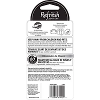 Refresh Your Car Air Freshener Vent Sticks, Coastal Rush Scent, 6 Pack ENERGIZER RYC COASTRUS 6PAQ