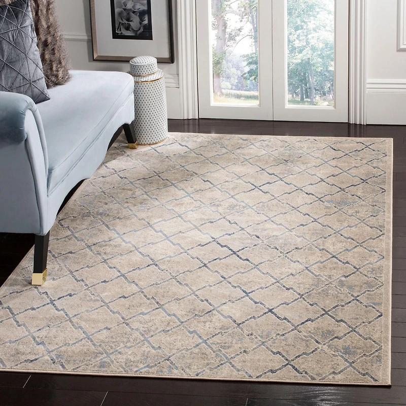 SAFAVIEH Brentwood Celandine Geometric Area Rug
