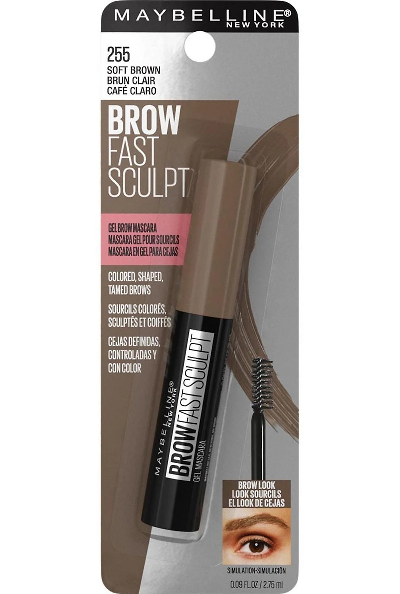 Maybelline New York, Sculpter le visage, Sourcils définis, Maquillage mascara sourcils, 3 GR 3 GR