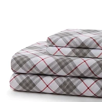 Marina Decoration Printed 600 Thread Count Soft Deep Pocket Hotel Standard Long Staple Cotton Blend Percale All Season Bedding Sheet Set