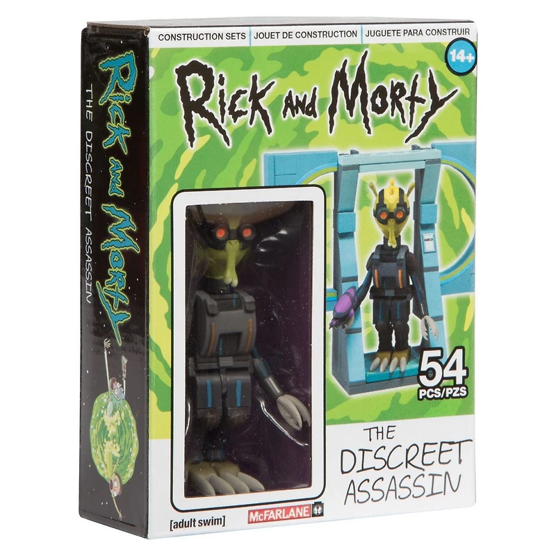 Ensemble de Construction Rick et Morty - L'Assassin Discret