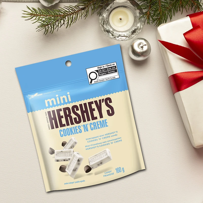 Friandise Mini HERSHEY'S COOKIES 'N' CREME 160 g