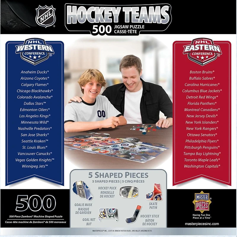 Masterpieces Puzzle Company NHL League Zamboni 500 Piece Shaped Puzzle