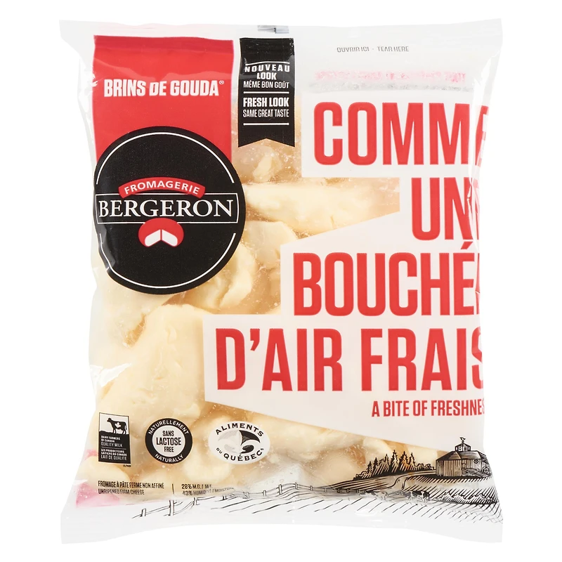 Bergeron Fresh Gouda Cheese Curds, 200g