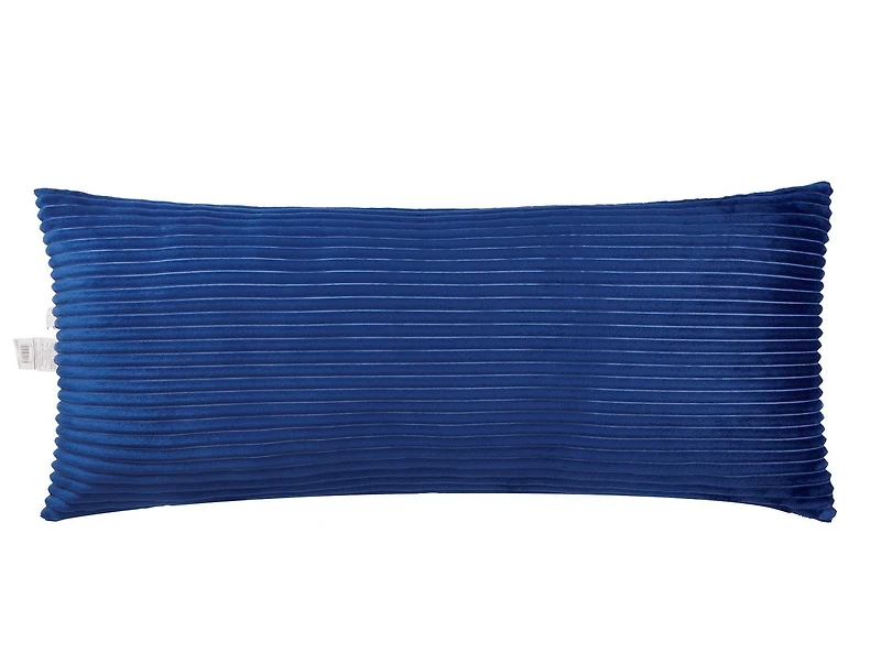 Oreiller de corps en peluche à cordon 20x46"