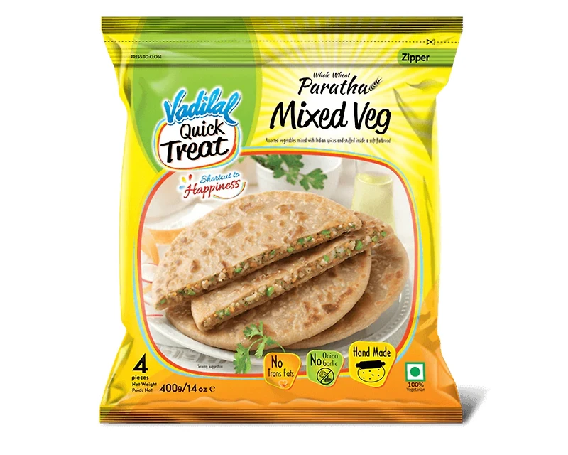 VADILAL MIXED VEGETABLE PARATH