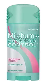 Antisudorifique/désodorisant - Mitchum Advanced Control™ Invisible Solid Powder Fresh pour dames