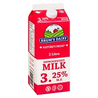 Lait homogénéisé à 3,25 % M.G. de Brum's