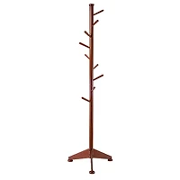 Winsome Lily Coat Tree 9 Pegs Walnut - 94570