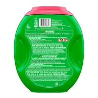 Capsules de détergent à lessive Gain Flings grande taille, 3 en 1 avec Febreze et Oxi, parfum Vibrant 45CT
