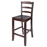 Winsome 94244 counter ladder back stool