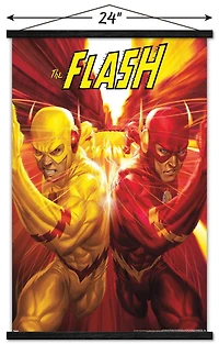 DC Comics - The Flash and The Reverse Flash - Race Wall Poster, 22.375" x 34"