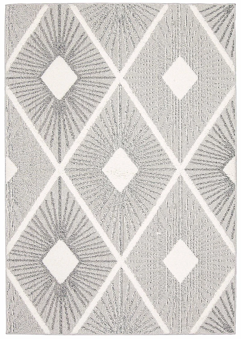 ECARPET Jute Style Area Rug for Bedroom, Living Room