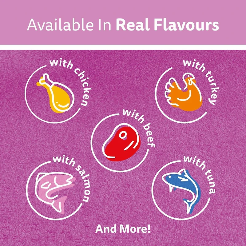 Whiskas Perfect Portions Nourriture pour chat au poulet 75g