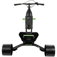 Green Machine de Huffy, Trike à dérive électrique de 36 Volts, noir, pour adultes