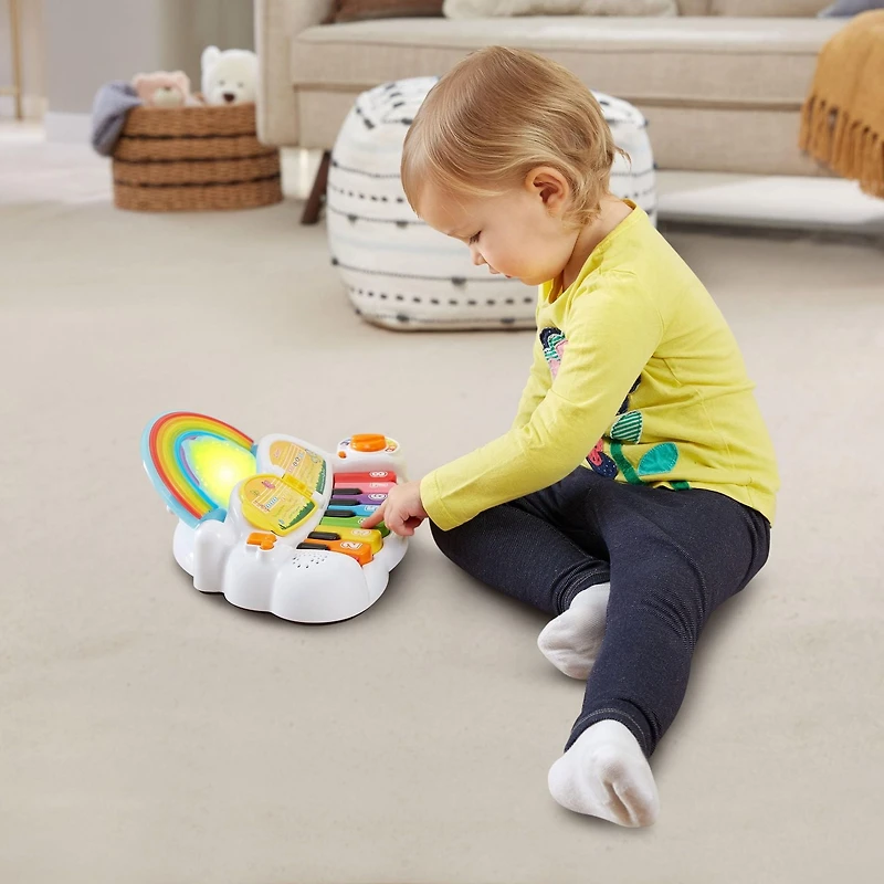 LeapFrog Learn & Groove Rainbow Lights Piano Musical Toy - English Version, 6+ Months