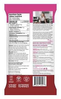 Pâte à biscuits brownie au fudgey sans gluten Sweet Lorens 340g