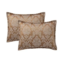 Ensemble d’édredon à motif damassé 5 pièces Mainstays, 2 places/grand Sac de rangement inclus