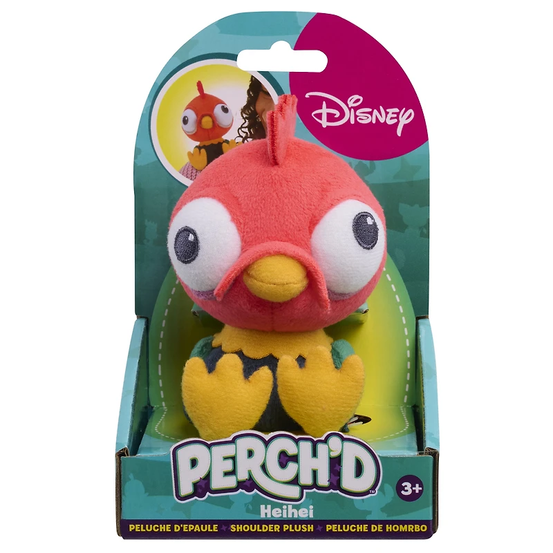 Disney Princess Frozen Perch’d Shoulder Plush Heihei, Wearable Plushie, Kids Ages 2+