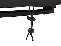 Mainstays 126" x 85" x 35" Black Large Universal Rectangular Patio Furniture Cover With Buckle Closures