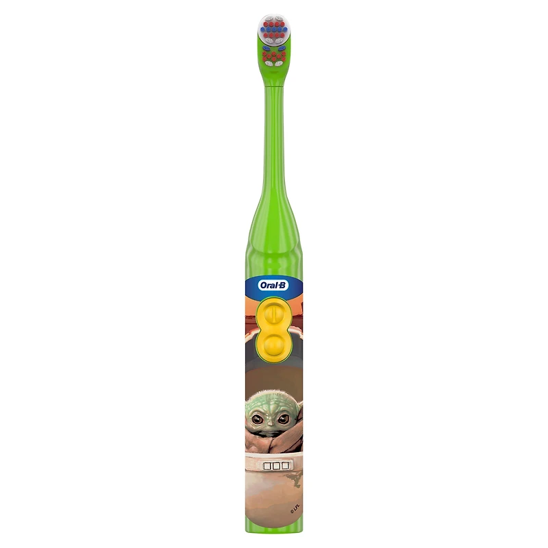 Brosse à dents à pile pour enfants Oral-B mettant en vedette les personnages des Vengeurs de Marvel, souple, pour les enfants de 3 ans et plus 1 unités