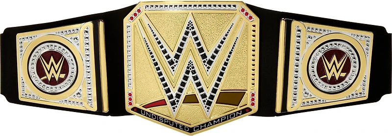 WWE Championship Title, Undisputed WWE Universal Role-Play & Costume, Leather-like Belt