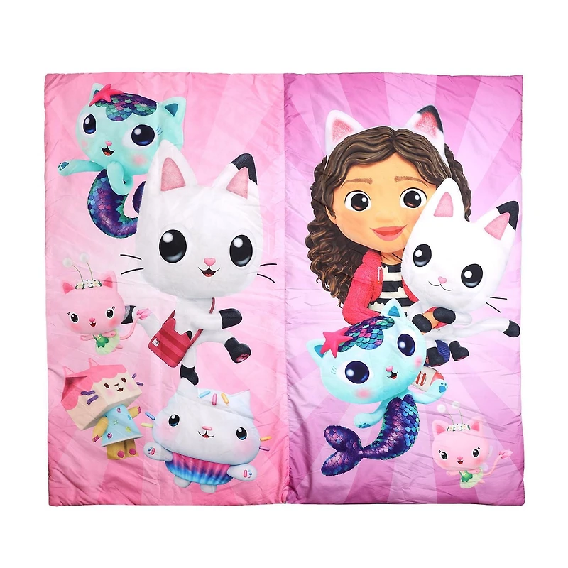 Gabby's Dollhouse Slumber Bag, 54" x 27"