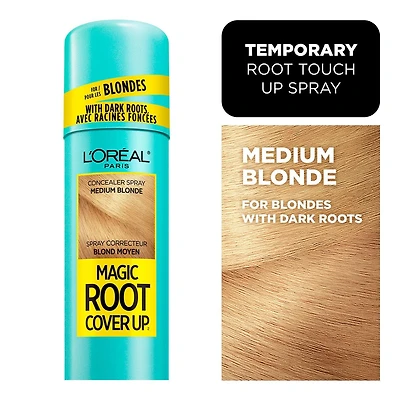 L'Oréal Paris Magic Root Cover Up, Temporary Hair Dye, 100% Grey Coverage, 1 unit