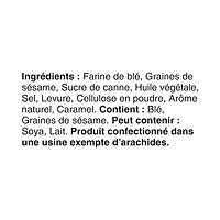 Boulangerie Grissol Melba Canapé Sesame, Dare, 150 g