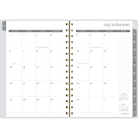 Agenda scolaire hebdomadaire Cambridge® Color Bar rose 2025-2026