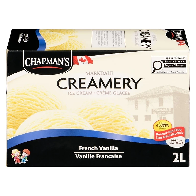 Chapman's Markdale Creamery French Vanilla Ice Cream, 2L